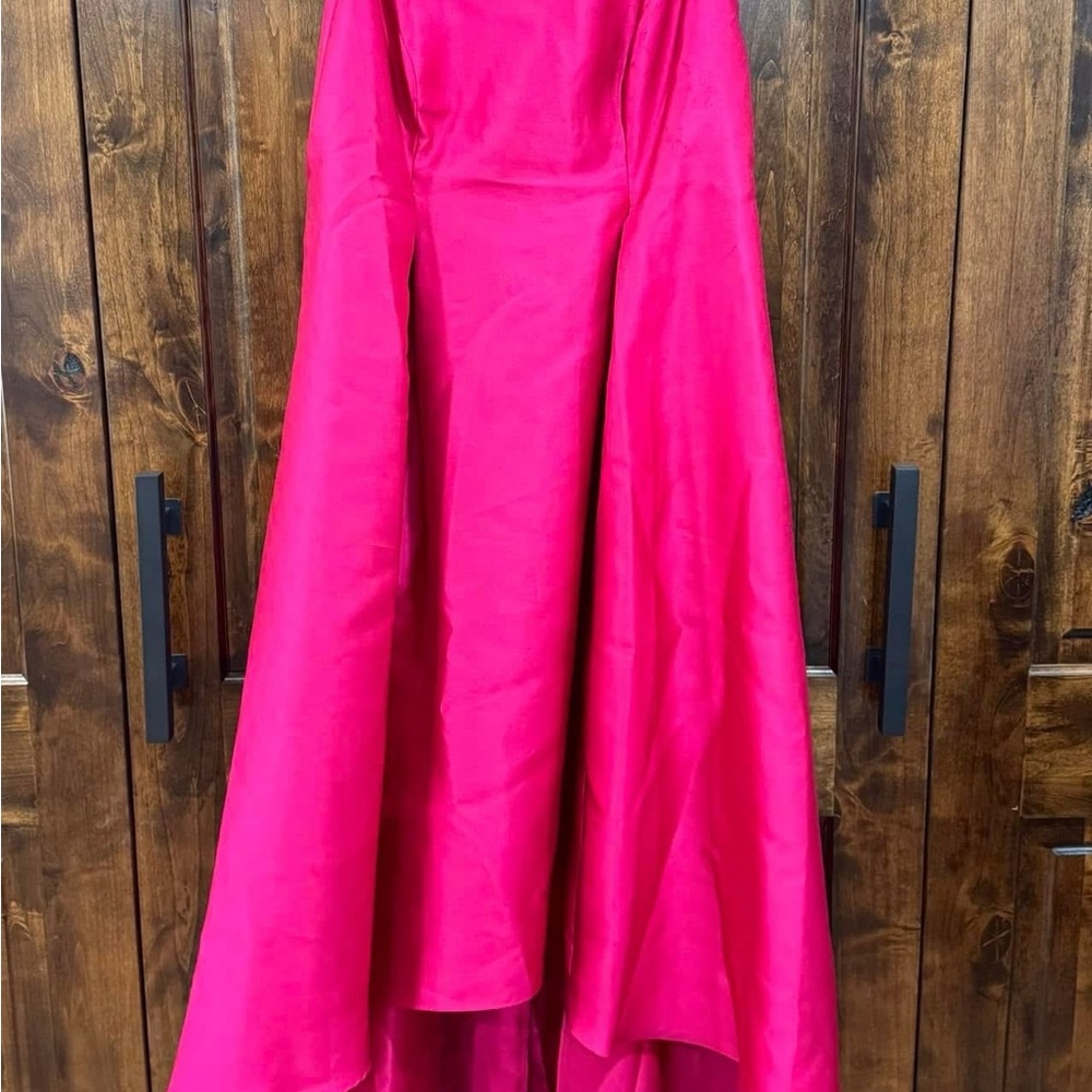 Formal Pink High-Low Gown